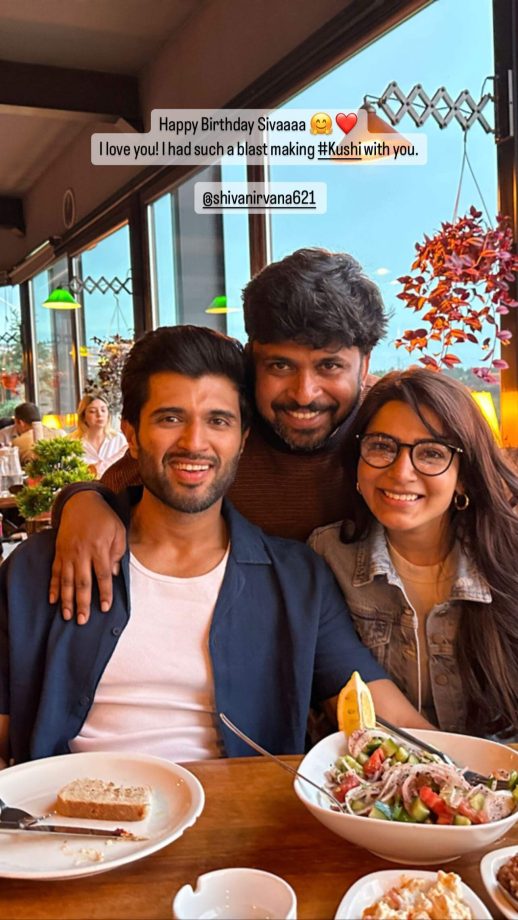 'Kushi' Director Shiva Nirvana - The man behind the most adorable pairing of Vijay and Samantha celebrates his birthday! Vijay Deverakonda pens down an adorable wish! 840056