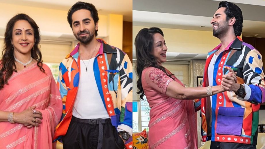 Lights, Camera, Dance: Hema Malini and Ayushmann Khurrana's Unforgettable Encounter! 843688