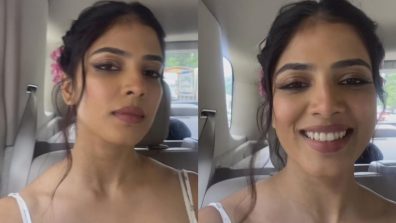 Malavika Mohanan Adorns Her Hair With Flowers, Looks Mesmerizing