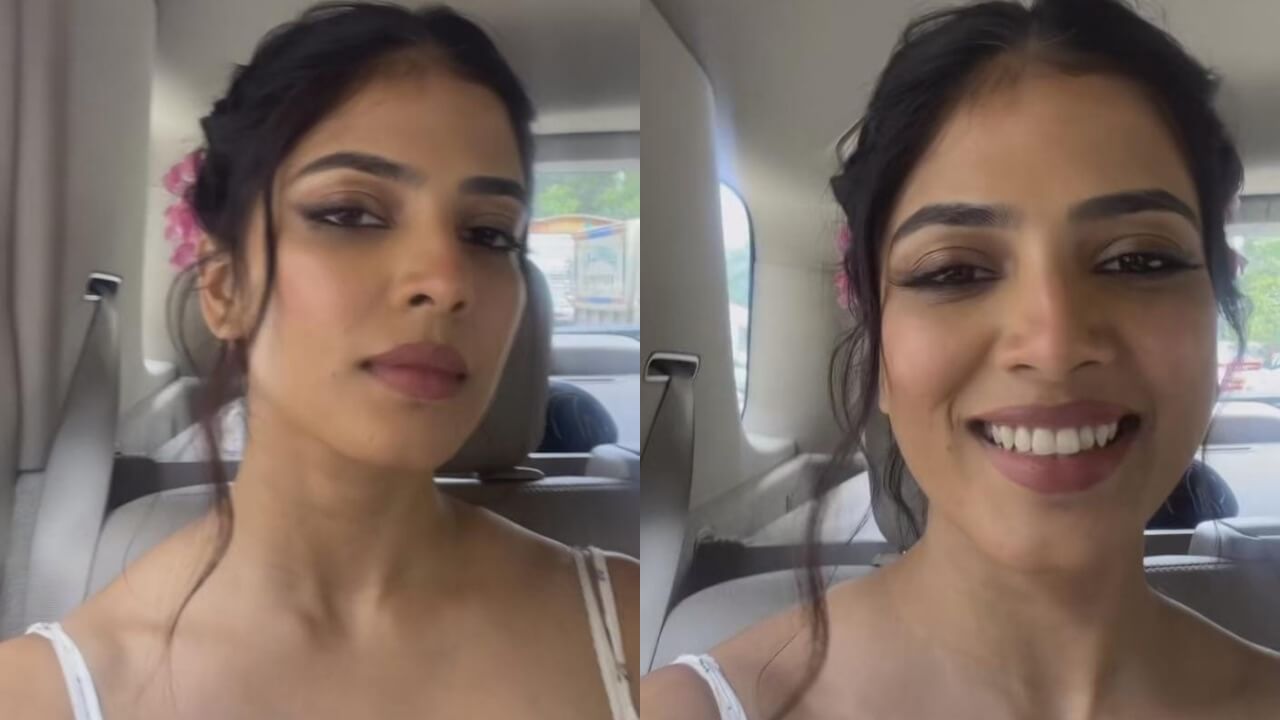 Malavika Mohanan Adorns Her Hair With Flowers, Looks Mesmerizing 843318