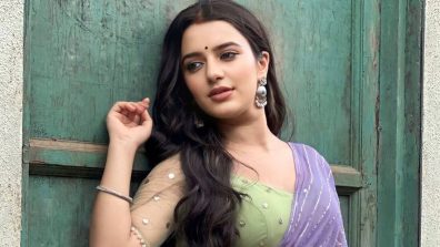 Neerja… Ek Nayi Pehchaan actress Aastha Sharma takes pastel shade saree fashion to the next level, see pics