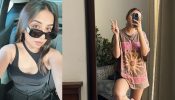 Prajakta Koli Exudes Chicness In Trendy Black Crop Top And Trouser