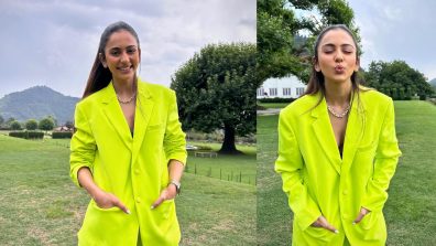 Rakul Preet Singh Goes Green In Swanky Pantsuit And Accessories