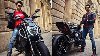 Ranveer Singh signed as the 1st Indian Brand Ambassador for luxury Italian Superbike Ducati post success of RRKPK