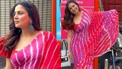 Shraddha Arya Turns ‘Pari’ In Pink Saree; See Here