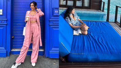 Shriya Pilgaonkar Turns Electric Blue In Pink Co-ords; See Pics