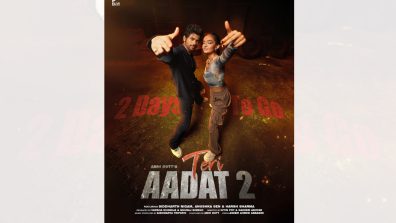 Siddharth Nigam-Anushka Sen’s ‘Aadat 2’ MV first-look poster sets internet ablaze, check out