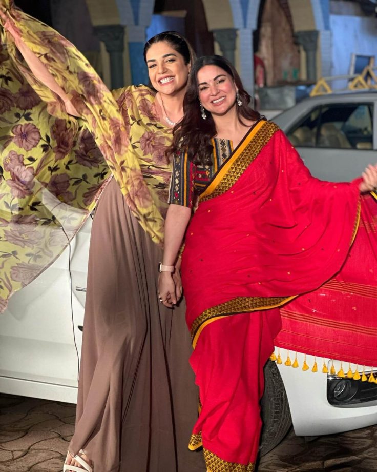 Sneak Peek Into Shraddha Arya And Anjum Fakih's 'Giggles' Off Screen 841944