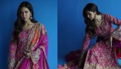 Sonam Bajwa Channels Royal Allure In Pink Intricately Crafted Salwar Suit