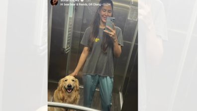 Sonam Bajwa Gets Candid With Her Pet Dog In Mirror Selfie, See Here