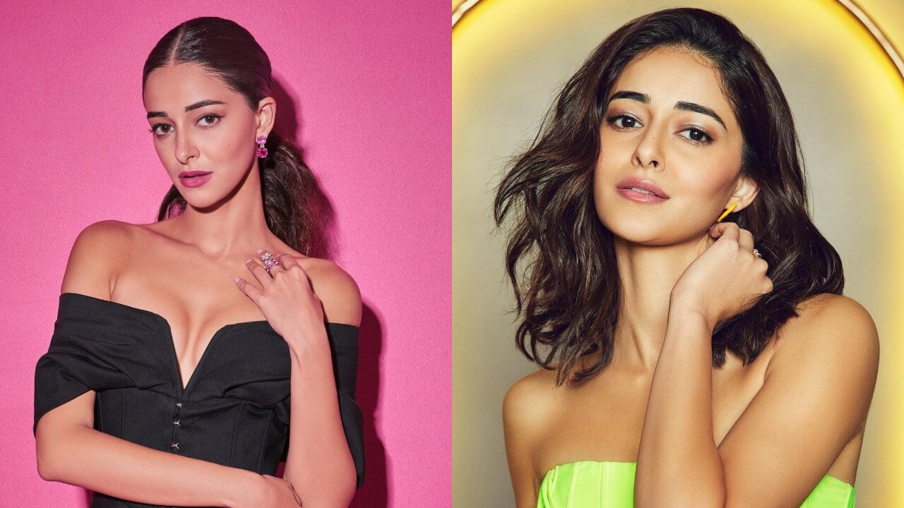 Take Clues From Ananya Panday To Be A Poser In Strapless Ensembles 839730