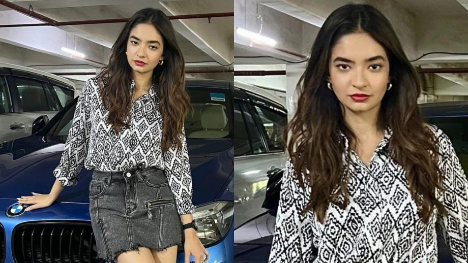 Take Code From Anushka Sen To Slay In Denim Skirt, See Pics 845500