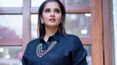 Tennis Queen Sania Mirza Exudes Elegance In Indo-western Fusion Avatar