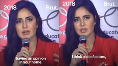 “There’s a big difference”, Katrina Kaif on Bollywood’s political silence