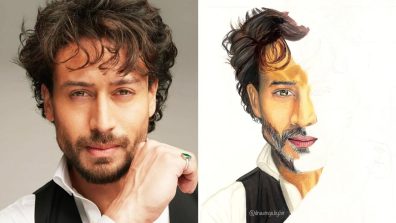 Tiger Shroff fan paints a real-life portrait of him, former gives a special shoutout