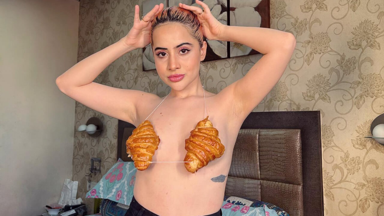 Urfi Javed sets sirens once again with her bizarre 'croissant' bralette, see pics 844666