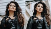 Urvashi Rautela is ‘world cup ready’ in bold black latex mini dress, see pics