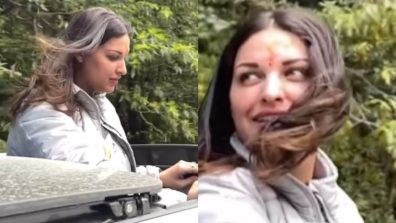 Watch: Himanshi Khurana Takes A Ride In Refreshing Green Nature