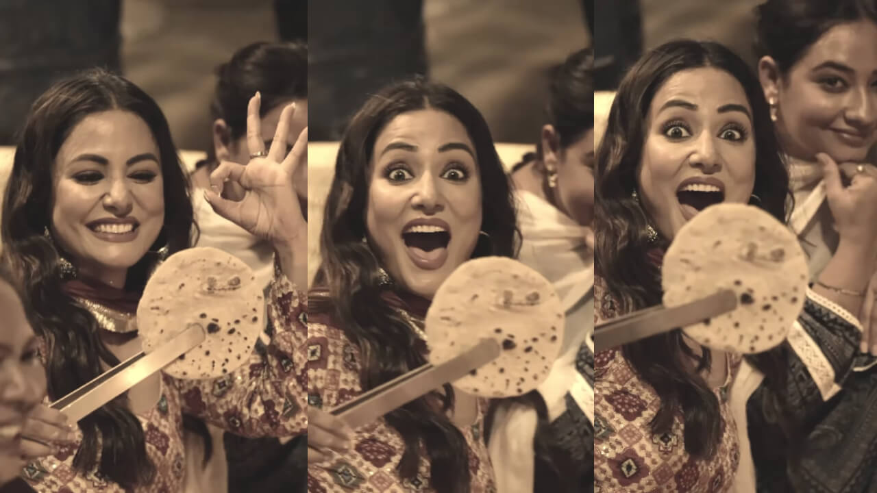 Watch: Hina Khan Tries To Make Chapati On Goan Ka Chulha 841046