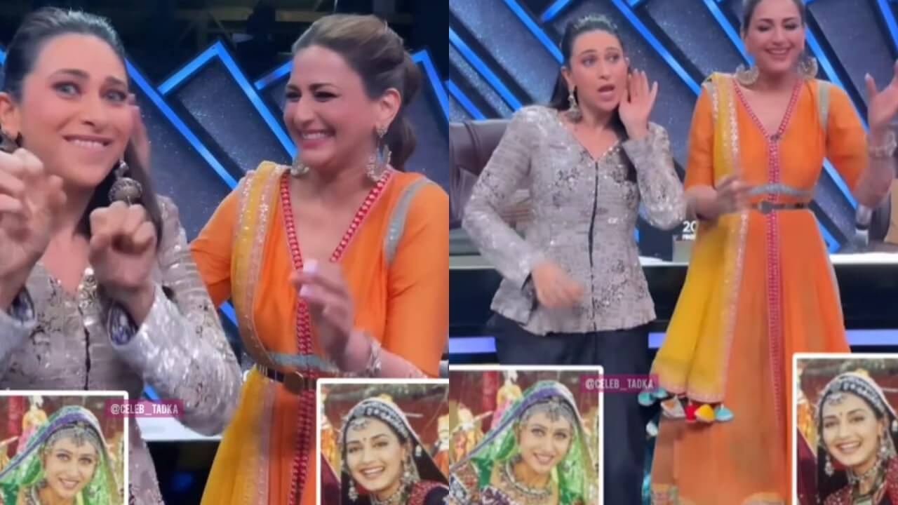 Watch: Karisma Kapoor and Sonali Bendre's joyful reunion brings 'Hum Saath Saath Hain' nostalgia to India’s Best Dancer 841334