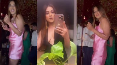 Watch: Nia Sharma High On Party Mode With Her Power Dressing