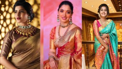 3 must-have silk saree blouse designs: Take cues from Tamanna Bhatia, Samantha Ruth Prabhu and Anupama Parameswaran
