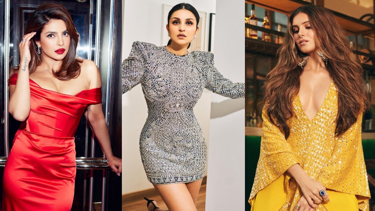 3 Party Wears For Women: Dresses that you can carry to rule like Parineeti Chopra, Priyanka Chopra and Tara Sutaria 854303