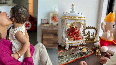 Adorable! Priyanka Chopra celebrates Ganesh Chaturthi with daughter Malti Marie [Photos]