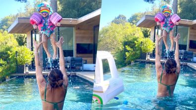 Adorable! Priyanka Chopra’s exotic pool day with daughter Malti Marie looks like this [Photos]