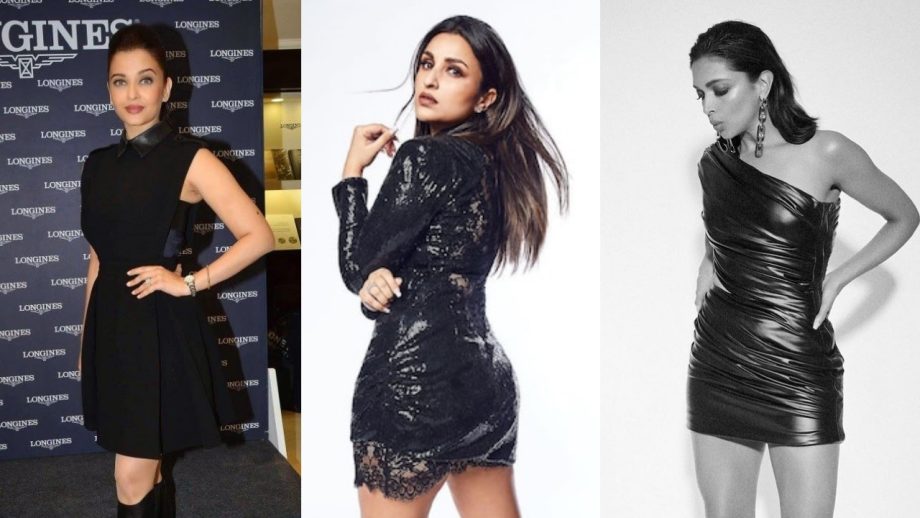 Aishwarya Rai Bachchan, Parineeti Chopra, And Deepika Padukone: Be The Darling Wherever You Go In Mini Dresses 855425