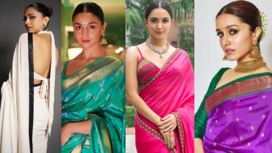 Alia Bhatt, Deepika Padukone to Kiara Advani: Celeb-approved silk saree and blouse designs to carry out on festivities