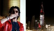 Along with launching Chaleya song’s Arabic version, Shah Rukh Khan unveils the trailer of Jawan on Burj Khalifa with over 20000+ fans after the pre-release event in Chennai