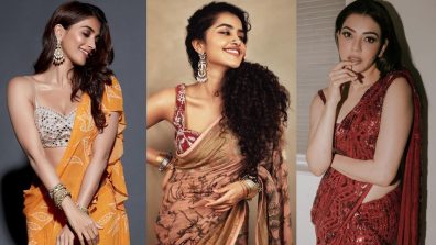 Anupama Parameswaran, Kajal Aggarwal and Pooja Hegde: 3 celeb-approved designer sarees