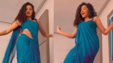 Anupama Parameswaran Makes Fans Sigh ‘Ufff’ With Her Sultry Dance Moves In Blue Saree And Blouse