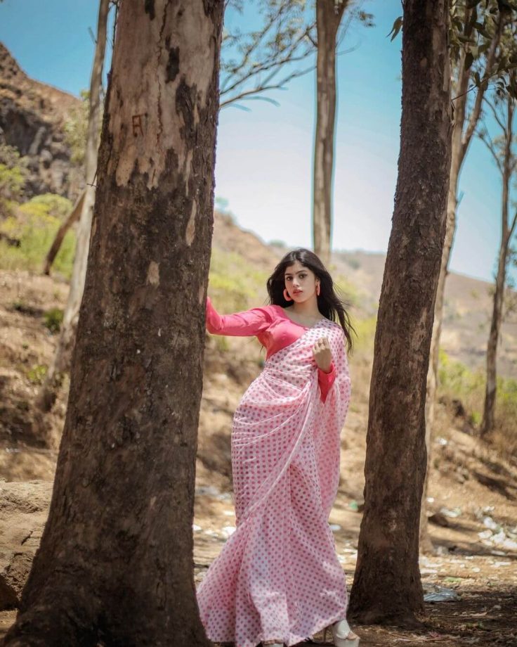 Anushka Sen, Jannat Zubair, And Riva Arora Share The Code To Be Desi Girl In Saree 857215