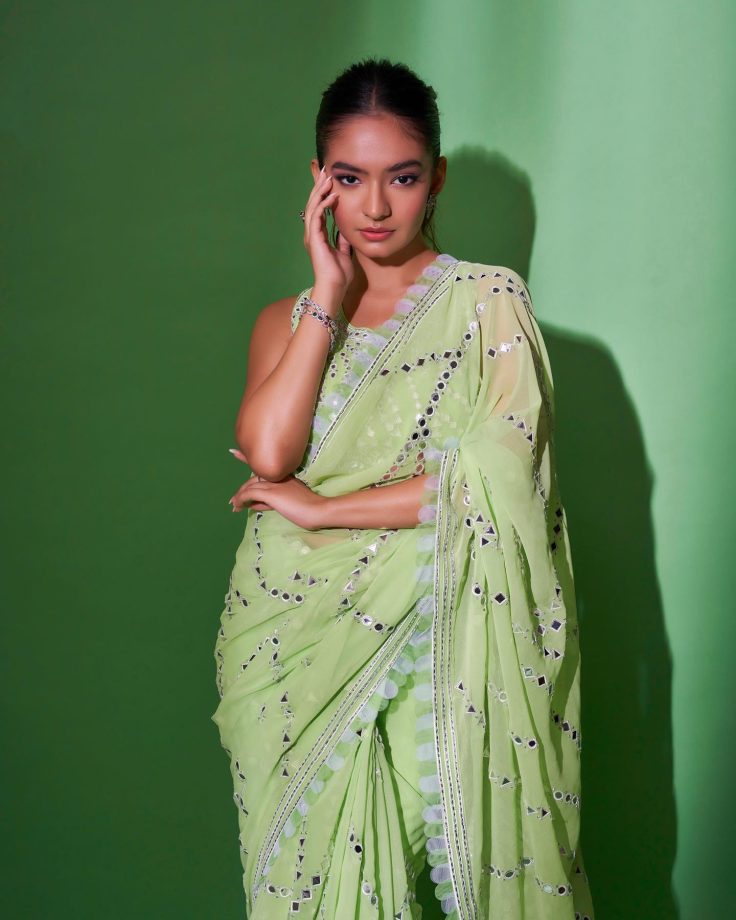 Anushka Sen, Jannat Zubair, And Riva Arora Share The Code To Be Desi Girl In Saree 857207