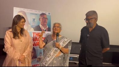 “India Can Do It” – an emotional Sudha Murthy says after seeing Vivek Ranjan Agnihotri’s #TheVaccineWar