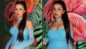 Avneet Kaur is the new Elsa in town in a corset off-shoulder blue mini-ensemble