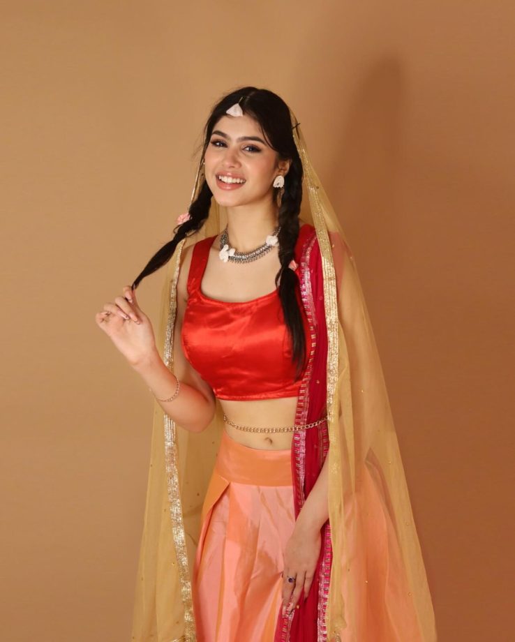 Avneet Kaur, Jannat Zubair and Riva Arora are beauties in crop top lehengas, take cues 854130