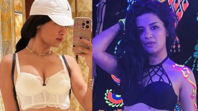 Avneet Kaur rocks Instagram in plunge neck bralette and checkered mini skirt