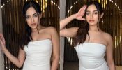 Bold Photoshoot! Jannat Zubair goes sultry in off-shoulder white bodycon