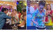 Caught On Camera: Munmun Dutta Begins Birthday Celebration With Midnight Cake Cutting On TMKOC’S Set