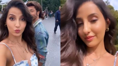 Caught On Camera: Nora Fatehi And Vidyut Jammwal’s Street Adventure