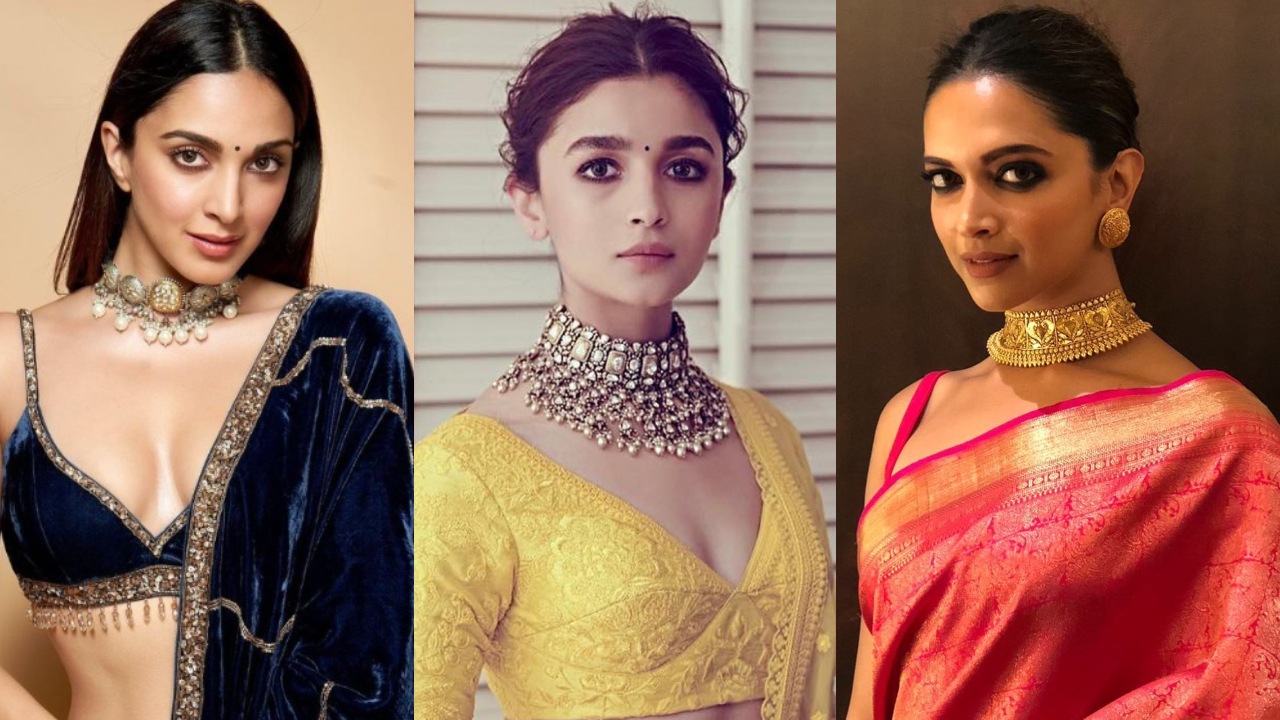 Choker necklaces should be your fashion favourite! Deepika Padukone, Kiara Advani and Alia Bhatt show why 857104
