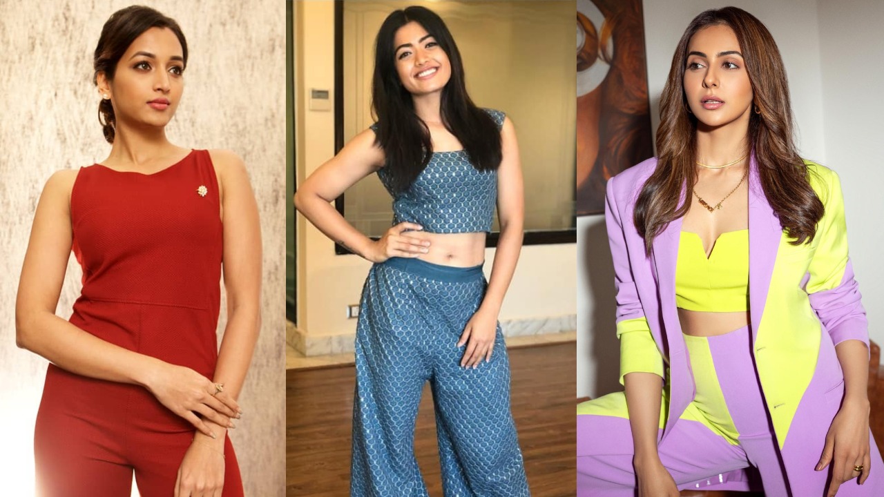 Co ord Sets For Women: Srinidhi Shetty, Rashmika Mandanna & Rakul Preet Singh’s style guide 857138