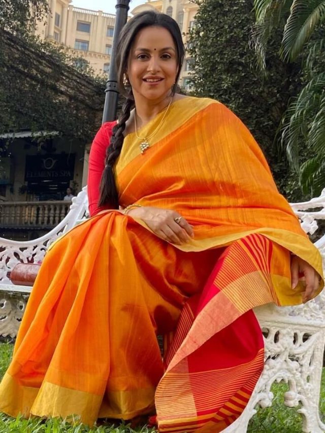 Sanjivani Fame Gurdip Punjj Saree Saga Is All 'Glitter' And 'Glam'
