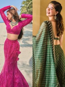 Tara Sutaria To Sara Tendulkar: 7 Divas Slaying In Lehenga And Blouse Design