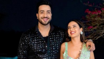 Cuteness Alert! Aly Goni And Jasmin Bhasin Serve ‘Couple Goals’ In Black Kurta And Green Saree, See Photos