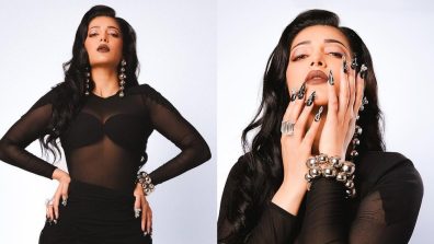 Dark n Divine: Shruti Haasan gives ‘Wednesday’ feels in see-through black gown