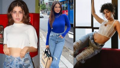 Decoding street style with Avneet Kaur, Aditi Bhatia and Anushka Sen’s jeans top